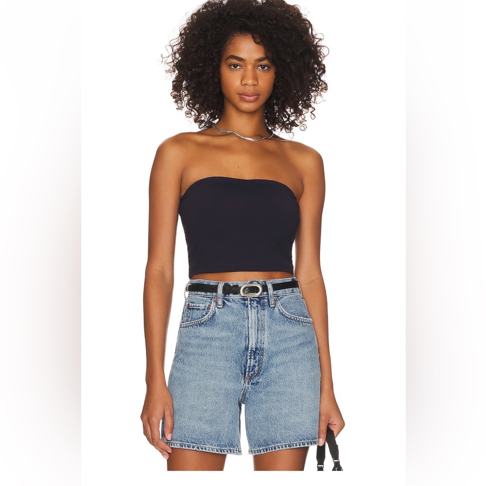 Susana Monaco Essential Crop Tube Top, size M. NWT.